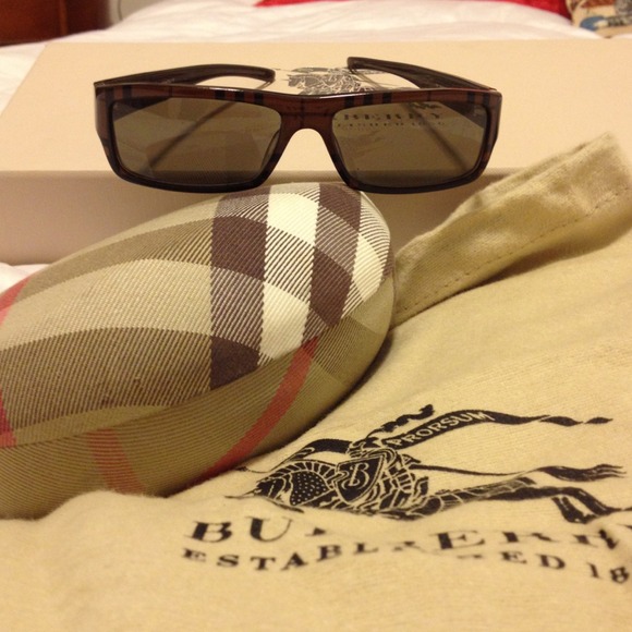 "SOLD"  Authentic Burberry sun glasses.