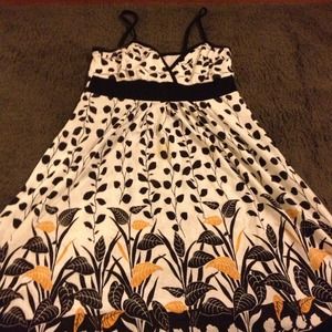 Floral print dress