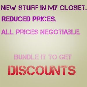 COME CHECK OUT MY CLOSET, LADIES. 💕