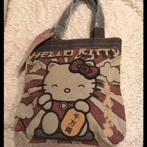 Loungefly Helo Kitty Canvas Bag