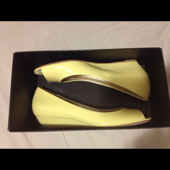 SOLD - Cole Haan Air Elly Peep-toe Wedges - Picture 2 of 5