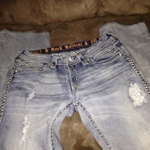 Sold⛔Bootcut rock revival jeans 29/32