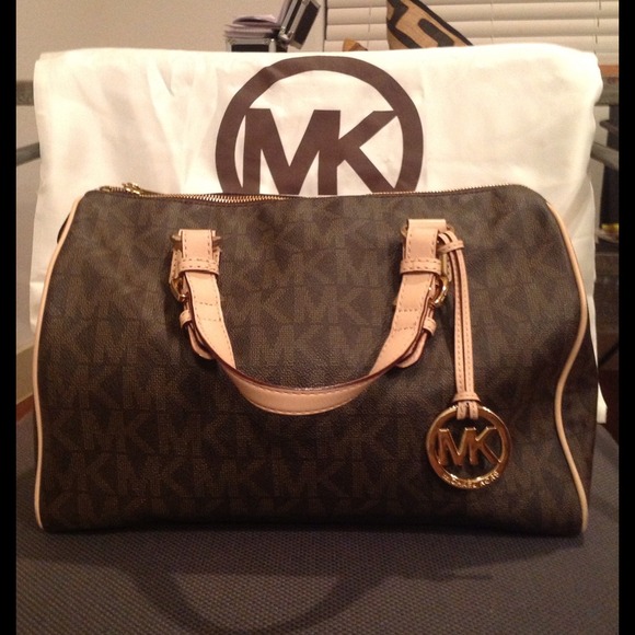 Authentic MK monogram Grayson