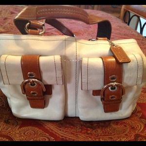 White Coach bag