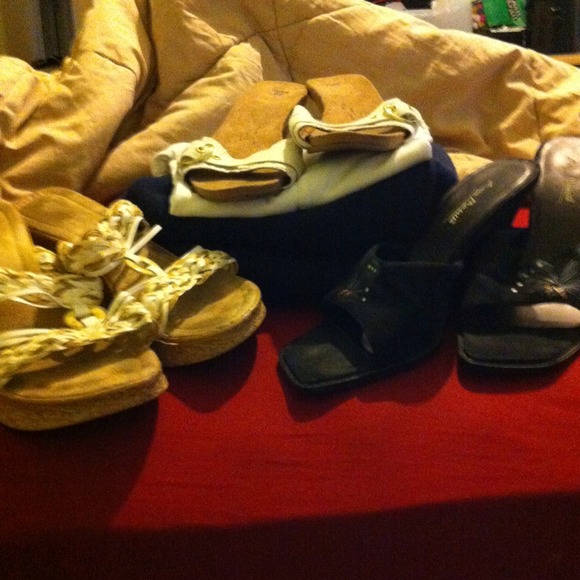 Bundle - 3 pairs of shoes/3 pieces of clothing