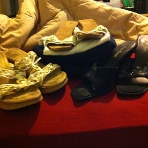 Bundle - 3 pairs of shoes/3 pieces of clothing