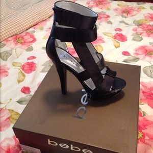 Black bebe sandals ... NEVER BEEN WORN