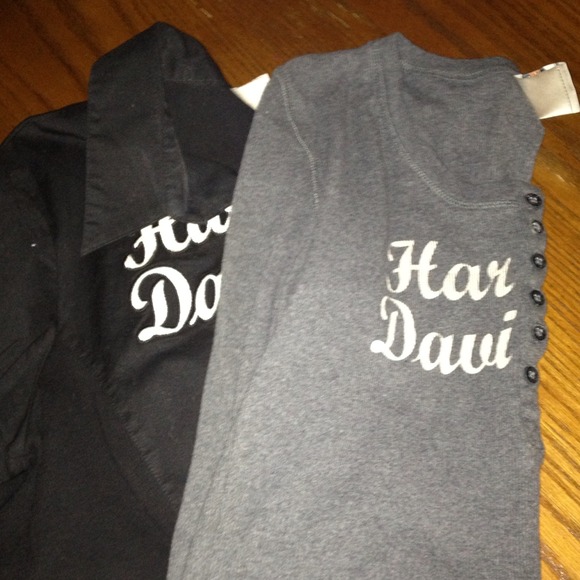 2 Harley Davidson shirts