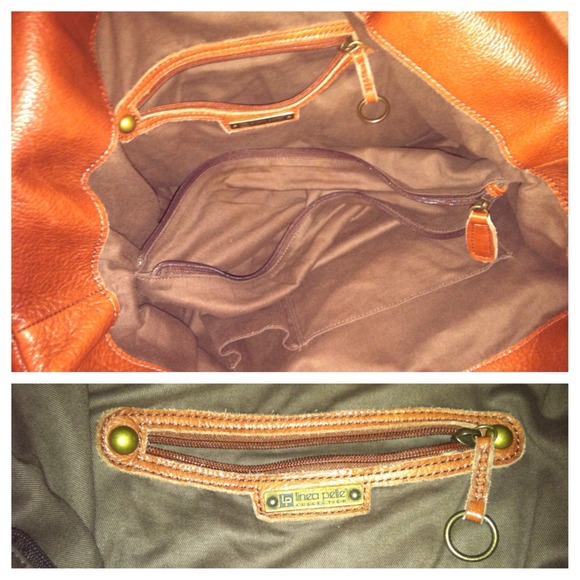 SOLD: Linea Pelle Perry Woven Large Tote - Picture 3 of 4