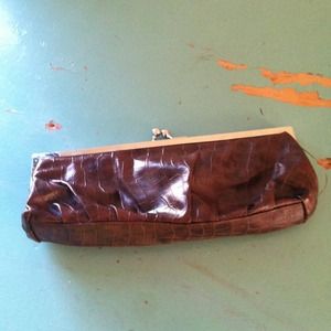 Brown clutch