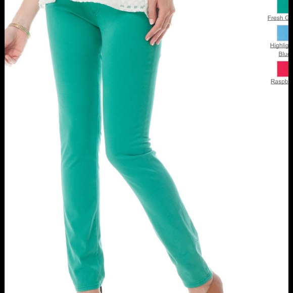 💗 Reserved 💗AG maternity green jeans💗