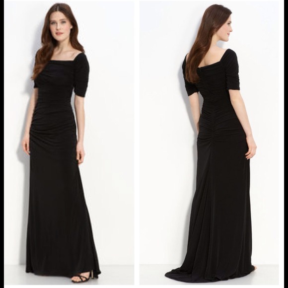 Calvin Klein Ruched Jersey Dress