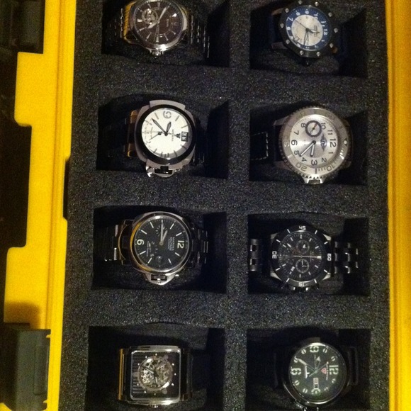 Sold****8- different men watches all for one price