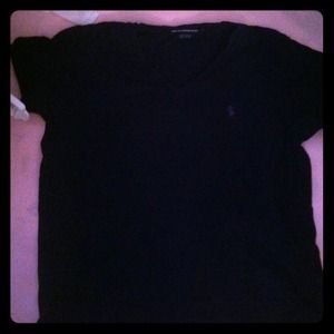 Black Ralph Lauren Sport V-neck!
