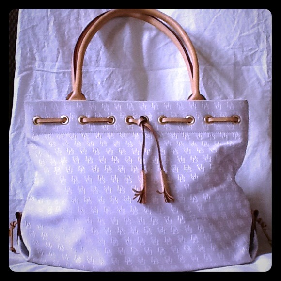 Dooney and Bourke light purple handbag.