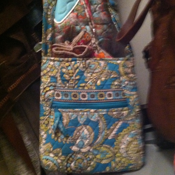 Large cross body Vera Bradley. Used a couple times