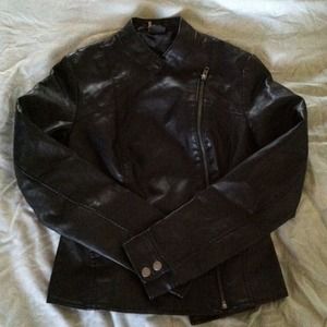 Leather (faux) jacket RESERVED for @gaylarose
