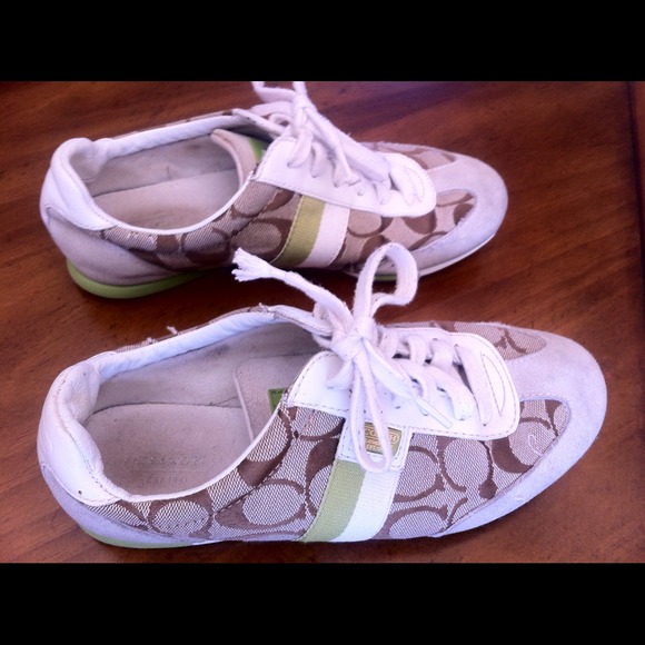 SOLD in a bundle for angus.  Coach sneaks