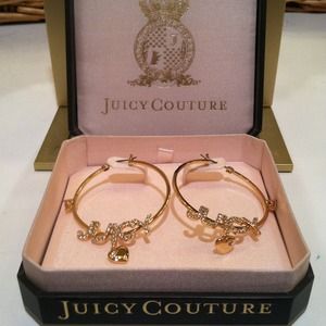 Juicy couture earrings