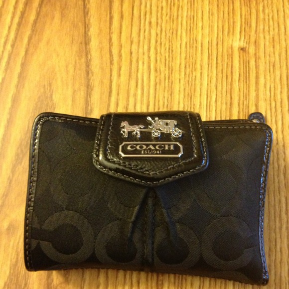 Coach Madison Op Art Wallet