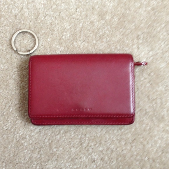 Coach Clutches & Wallets - Coach key; coin credit card holder