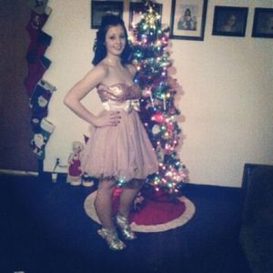 Pink and silver sequin short party dress