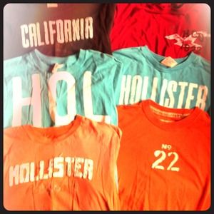 Young Men's Hollister Shirts Bundle...