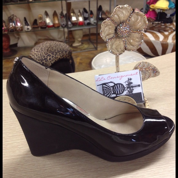 MICHAEL KORS wedge peep toe ladies shoe