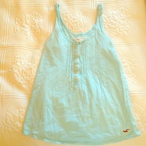 Light blue Hollister tank