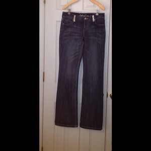 INC boot leg blinged out jeans!