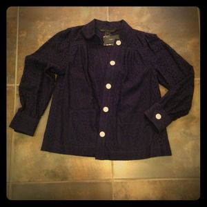 Marc Jacobs navy lightweight jacket NWT