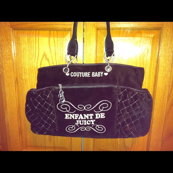 Juicy couture diaper bag