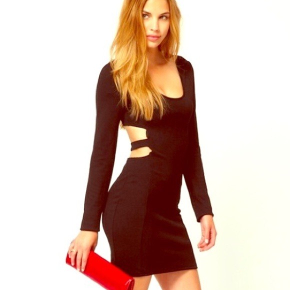 Black Cutout Dress