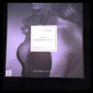 RESERVE••U plunge Backless push up bra