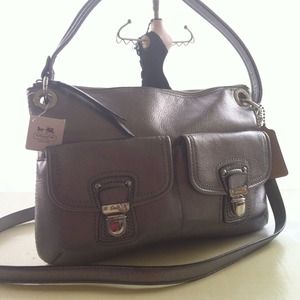 Coach Metallic Poppy Crossbody Hippie