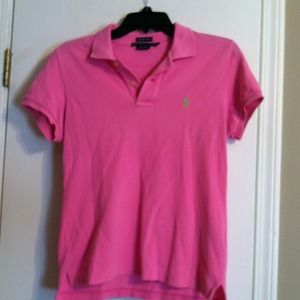 🌟Reduced🌟Pink and Green Ralph Lauren Polo