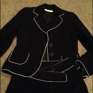 Ladies Business Suit - Dark Blue