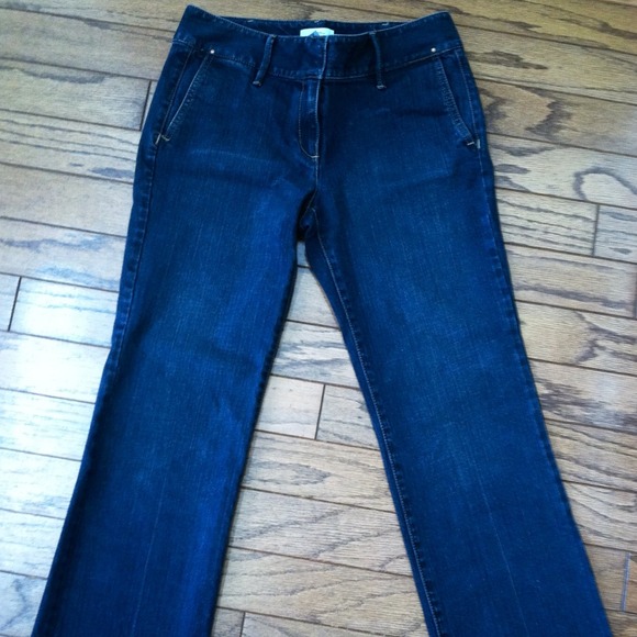 Ann Taylor Loft Wide Leg Jeans | Size 6