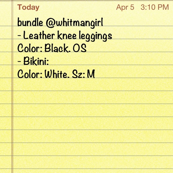 🚫sold🚫bundle @whitmangirl