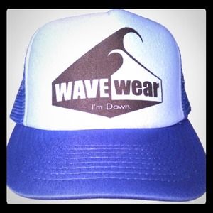 Wave Wear trucker hat.  One size fits all.