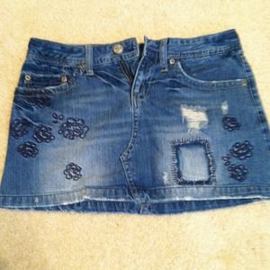 American Eagle medium dark miniskirt