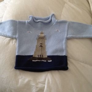 Boys lighthouse sweater 12 month