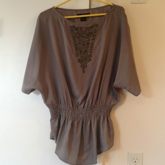 Calvin Klein gray tunic size medium