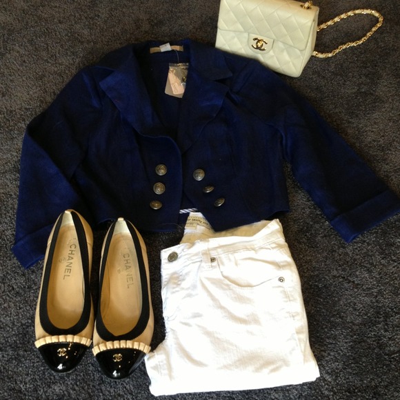 Cropped Navy jacket