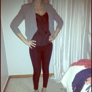 Grey blazer