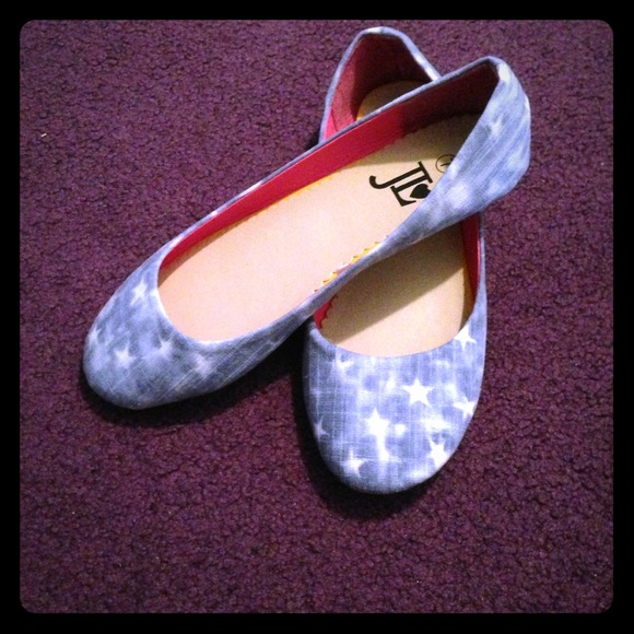 🙅SOLD🙅Spring denim flats! Brand new!!