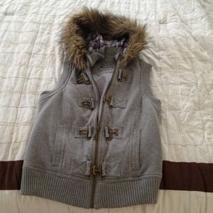 Mudd Hoodie vest very cute