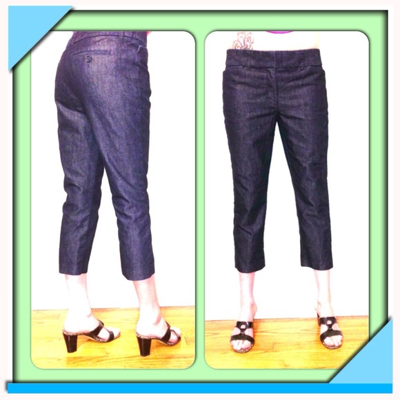 Express denim capris sz 4