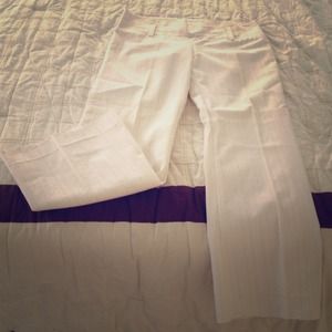 Pin stripped dress pants