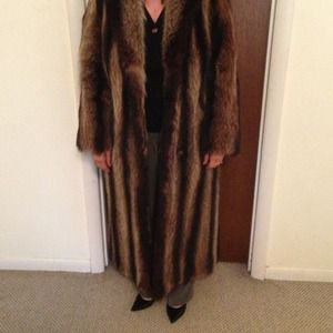 fox fur coat